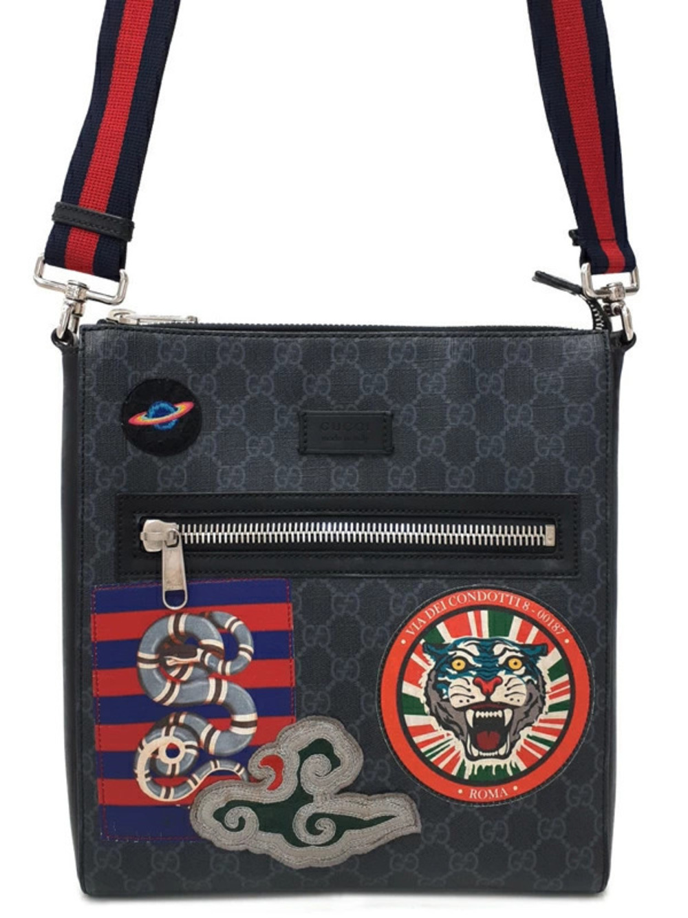 Gucci Courier GG Supreme Canvas Messenger Bag Shoulder